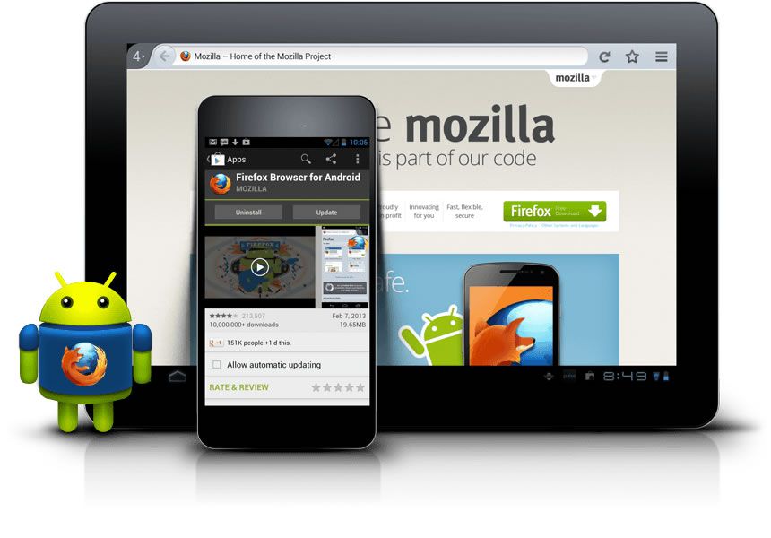 Firefox android doh включить