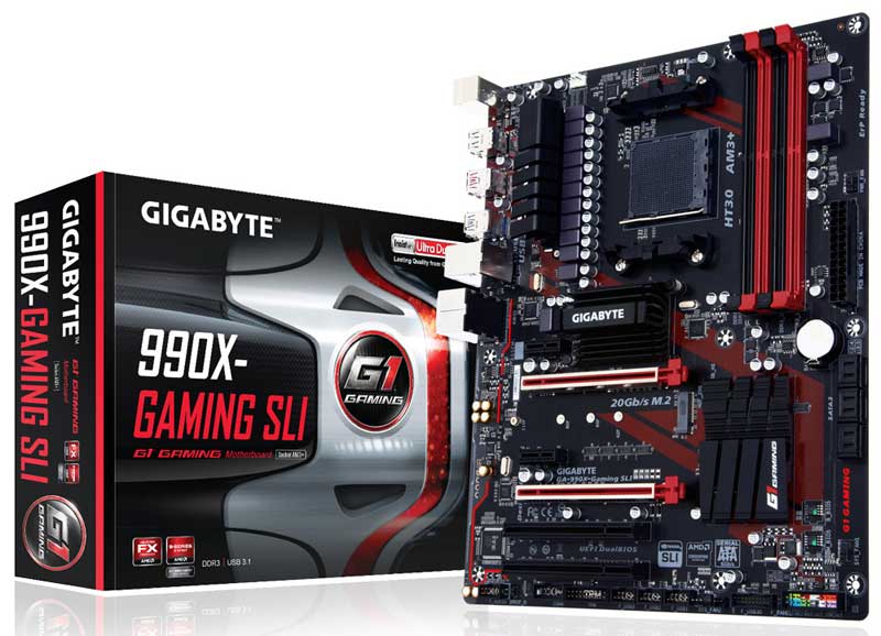 Gigabyte 990x gaming sli обзор