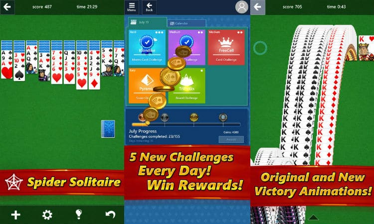 microsoft solitaire collection app for windows 10