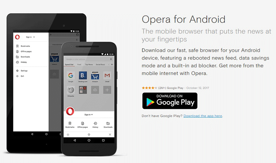 Opera android как очистить other bookmarks