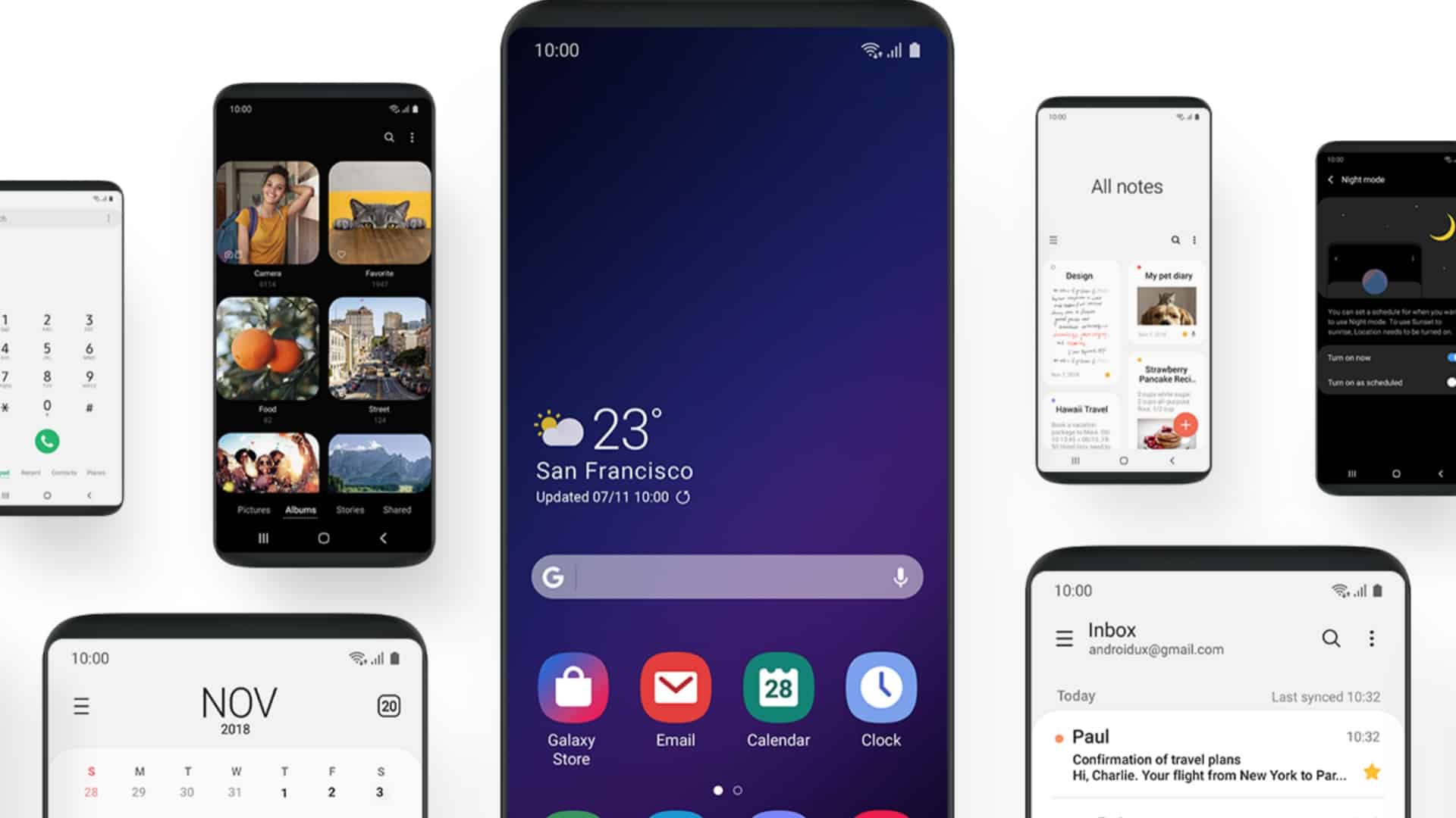 one ui 2.1 note 10 plus release date