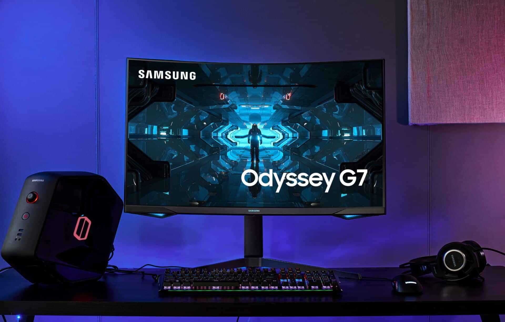 Samsung odyssey g7 240 гц. Одиссей g7 Samsung. Монитор Одиссей g7. Монитор самсунг Одиссей g7. Gaming-монитор Odyssey g7.