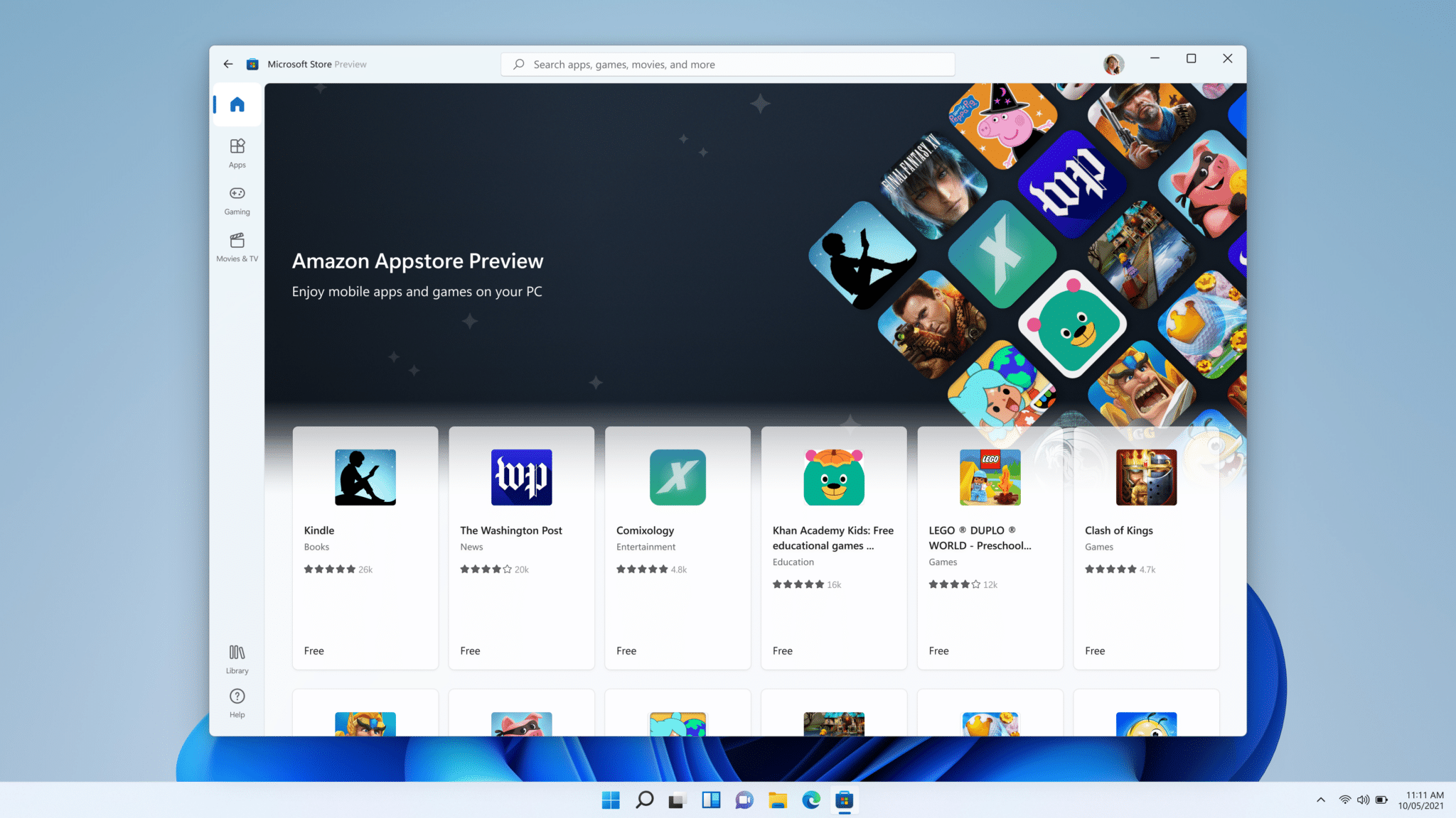 It is now possible to test Android apps on Windows 11