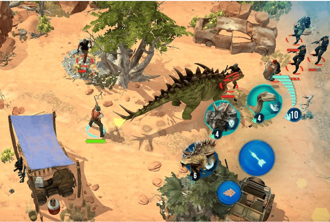 Jogo de aventura dinossauro na App Store