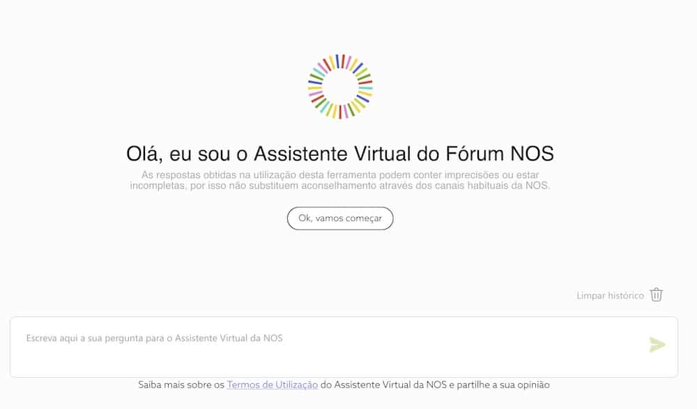 ©NOS | Assistente Virtual