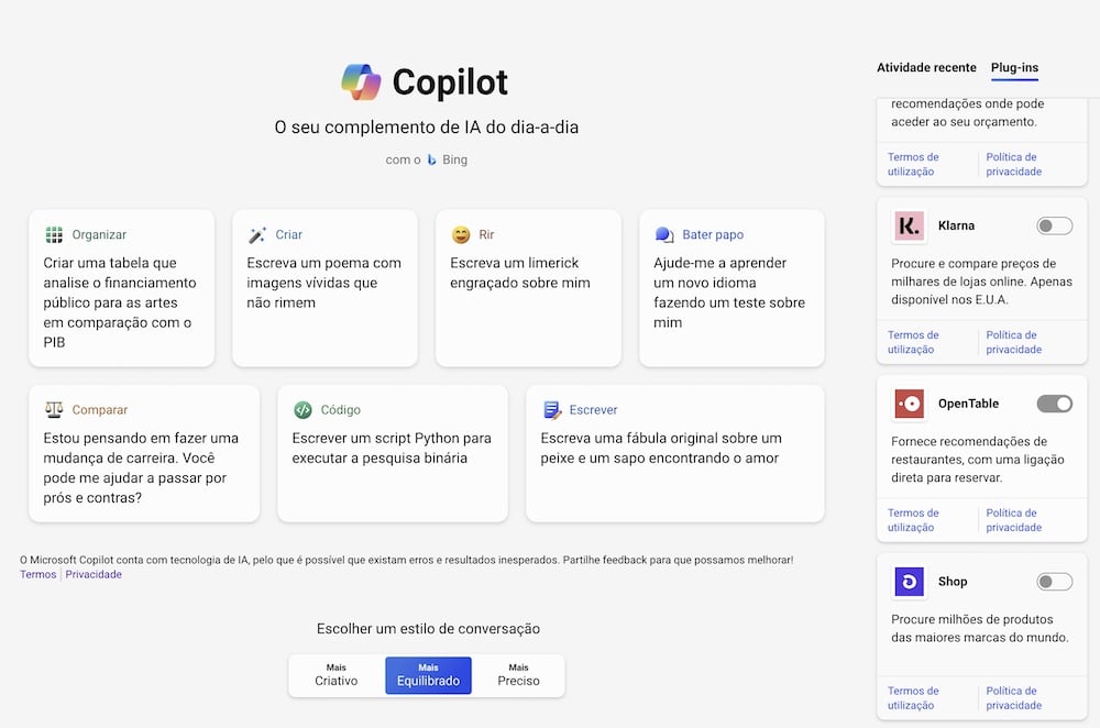 Plugin para criar música com recurso a inteligência artificial chega ao Copilot