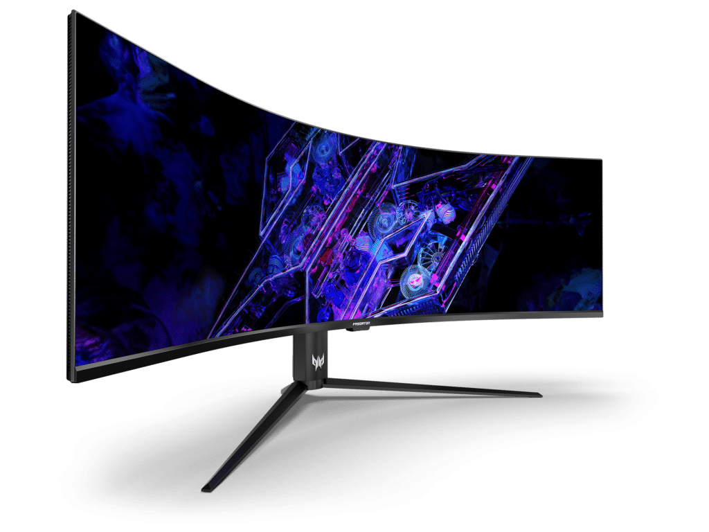 Acer lança novos monitores OLED e MiniLED curvos na CES 2024