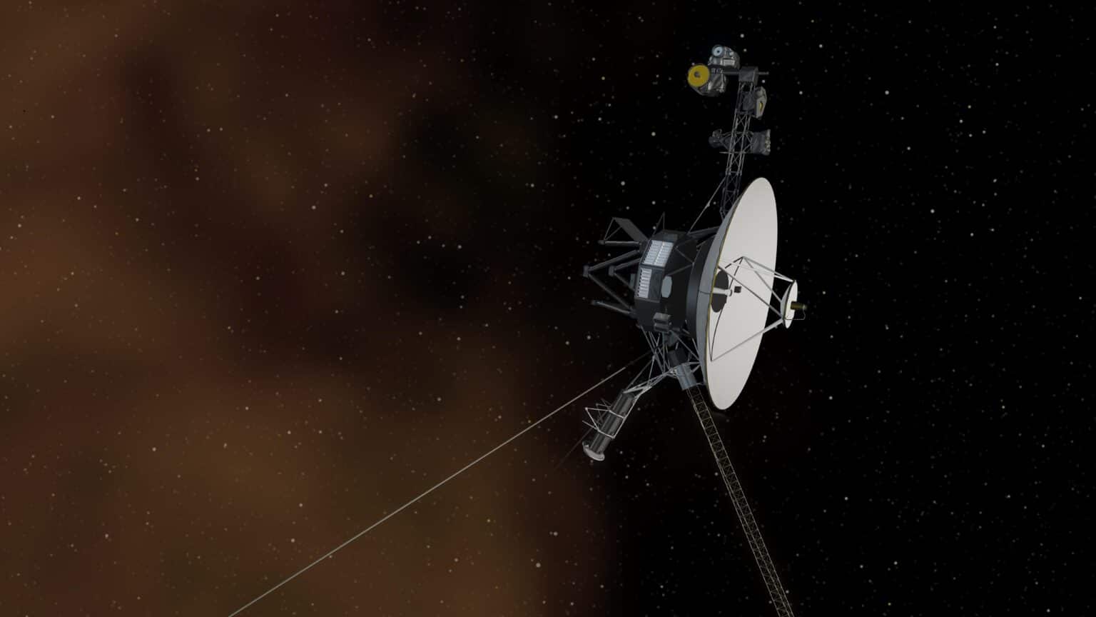 Imagem da nave espacial Voyager da NASA