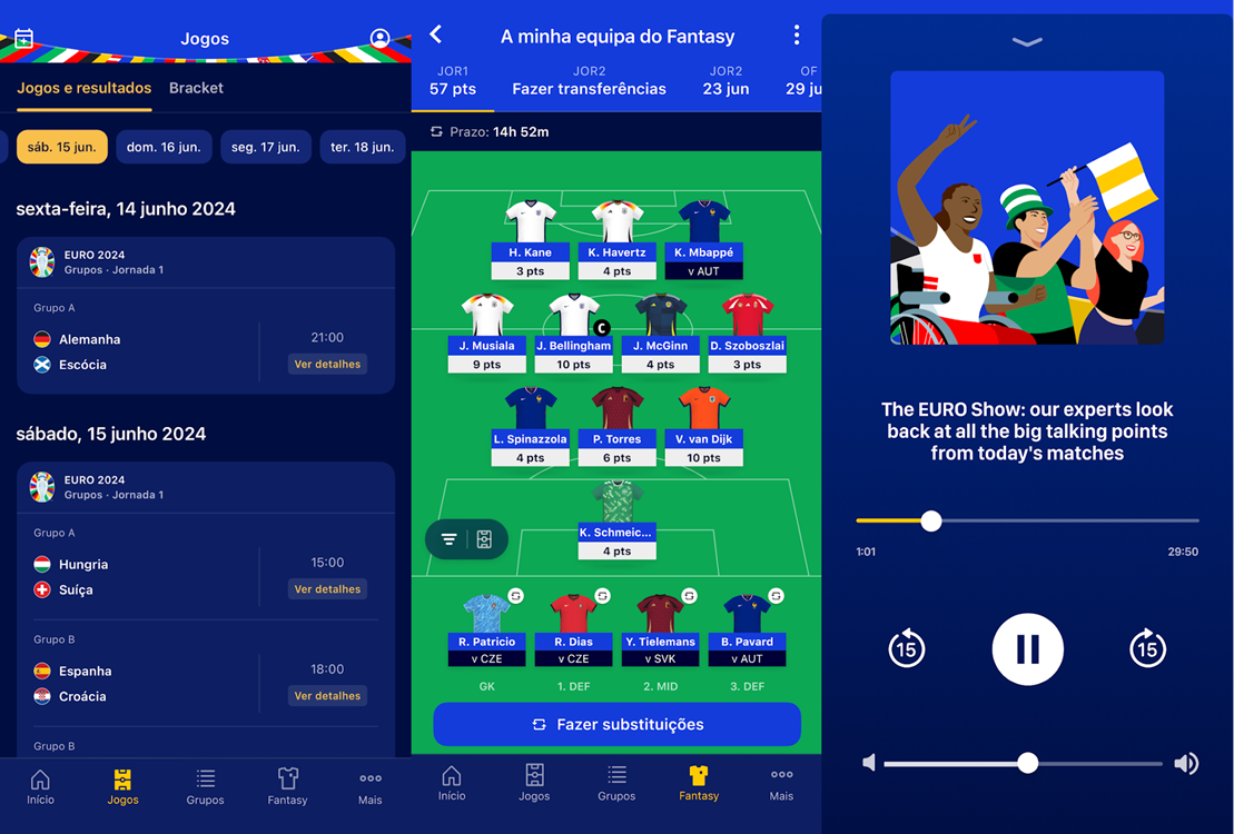 App do Dia – UEFA EURO 2024 Oficial