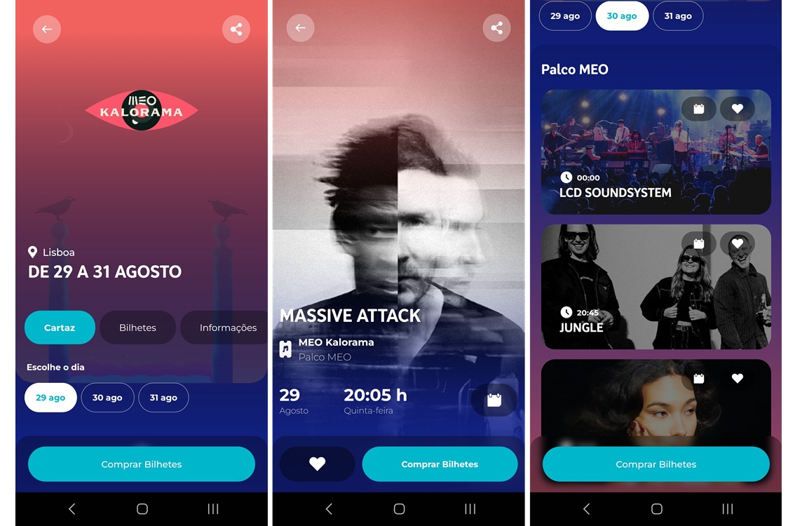 App do Dia – MEO Festivais