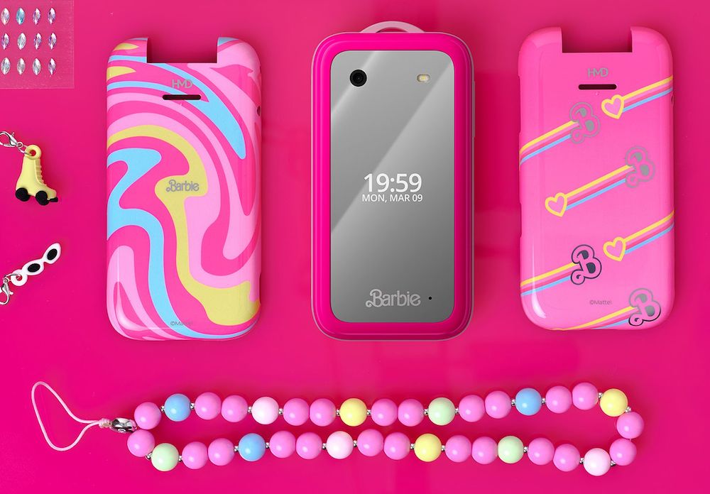 HMD recupera formato emblemático da Nokia para criar um telemóvel da Barbie