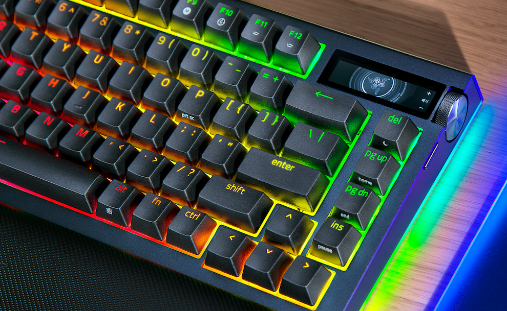 ©Razer | BlackWidow V4 Pro 75 Detalhe