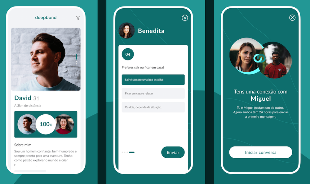 Deepbond: startup portuguesa cria uma app de dating para rivalizar com o Tinder e o Bumble