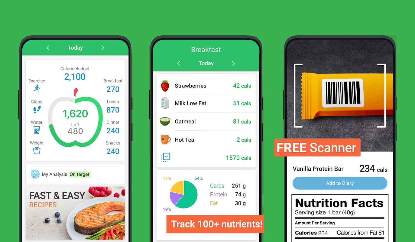 App do Dia – Calorie Counter – MyNetDiary