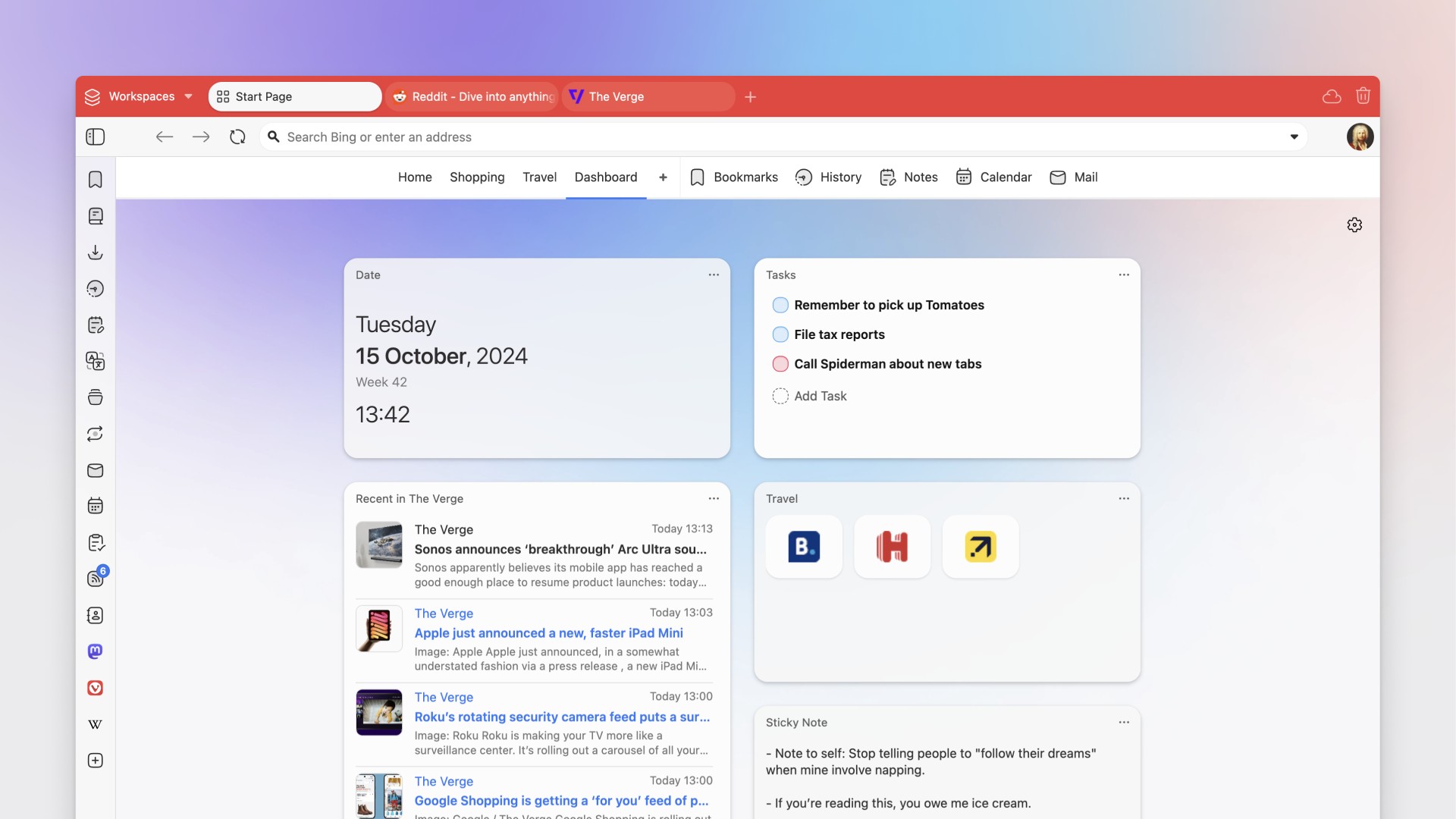 Nova versão do browser Vivaldi tem um design renovado e novas funcionalidades