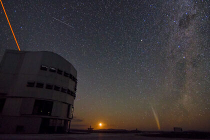 ESO’s Paranal Observatory by night